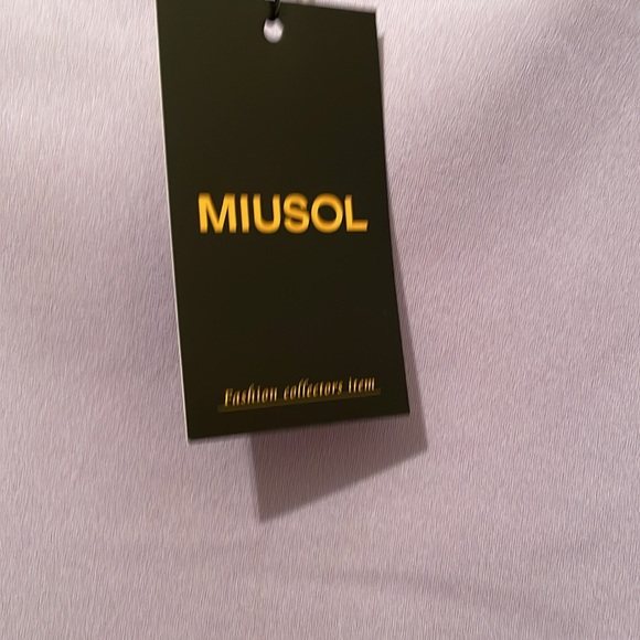 Miusol lilac dress NWT size large - Picture 3 of 7
